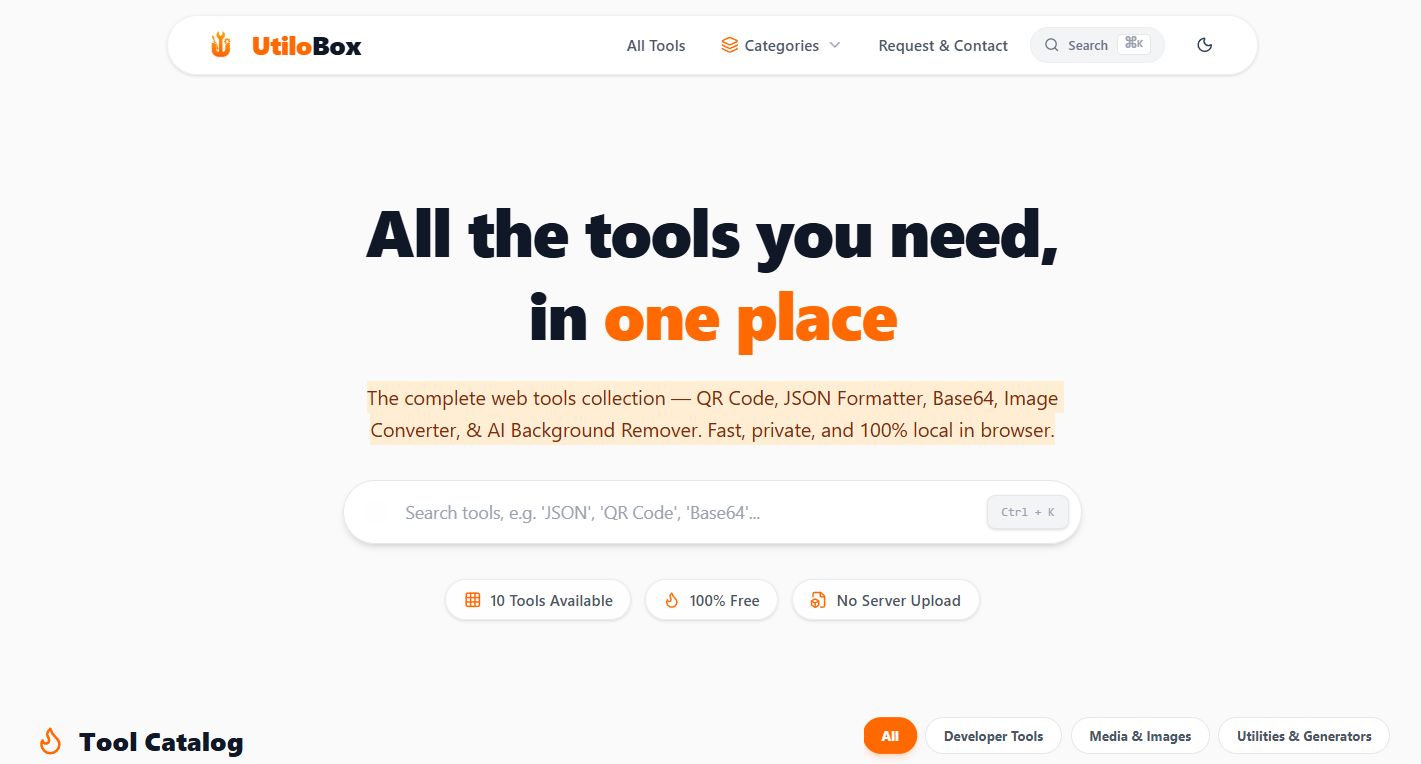 UtiloBox Preview